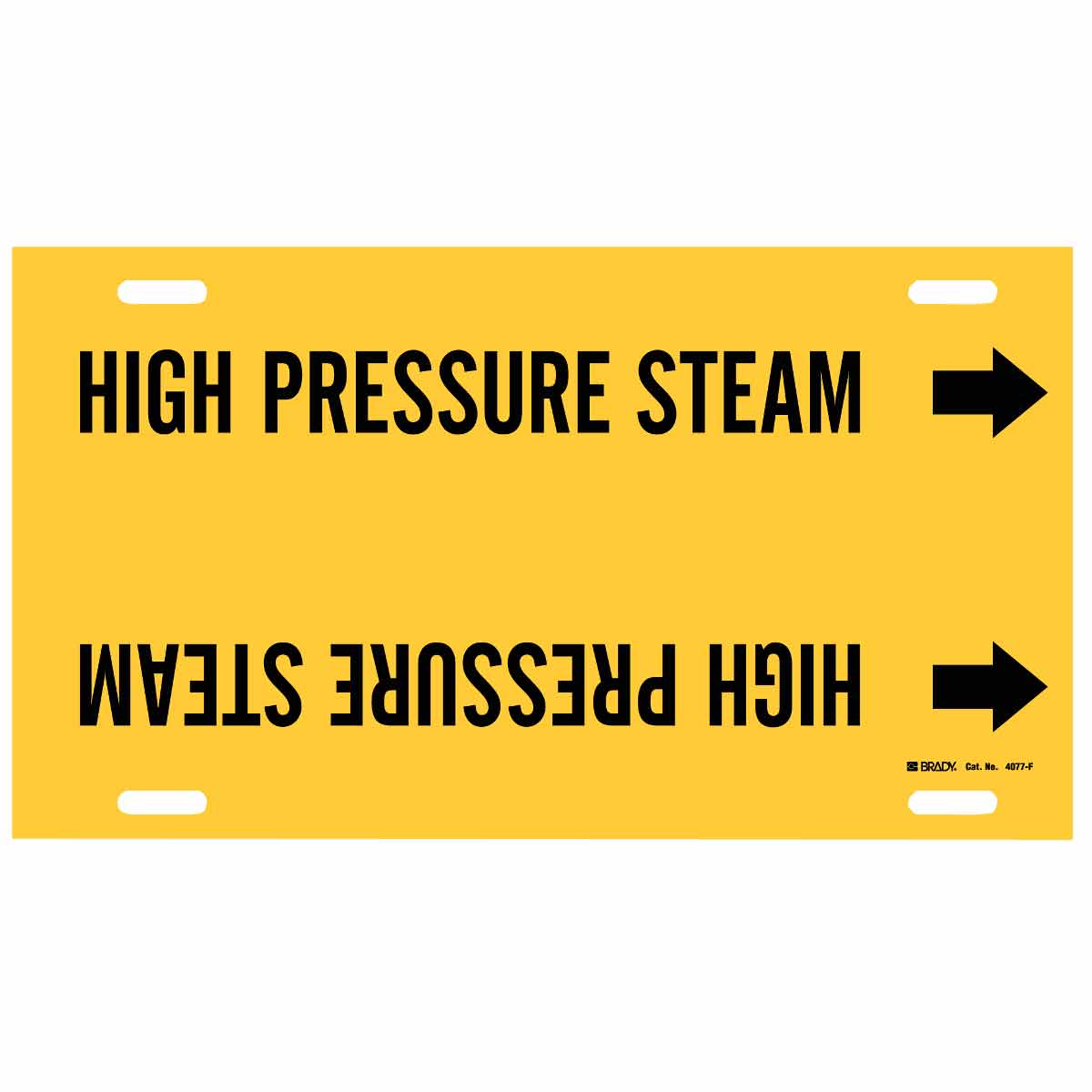 4077-F HIGH PRESSURE STEAM/YEL/STY F