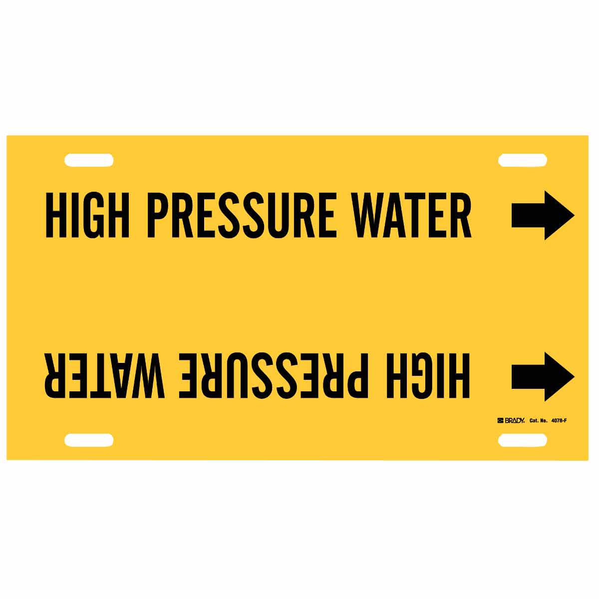 B915 STYLE F BLK/YEL HIGH PRESSURE WATER