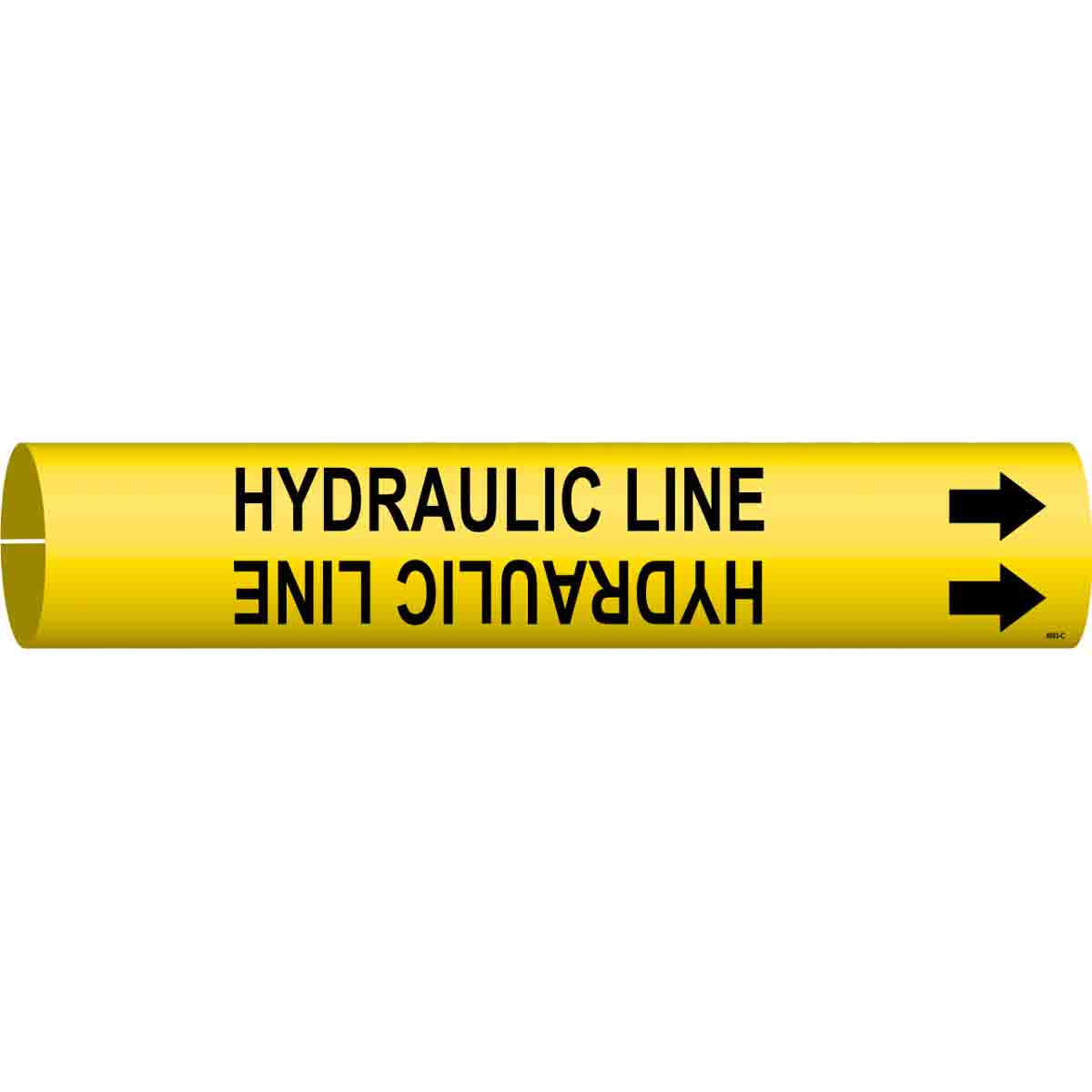 4083-C HYDRAULIC LINE/YEL/STY C