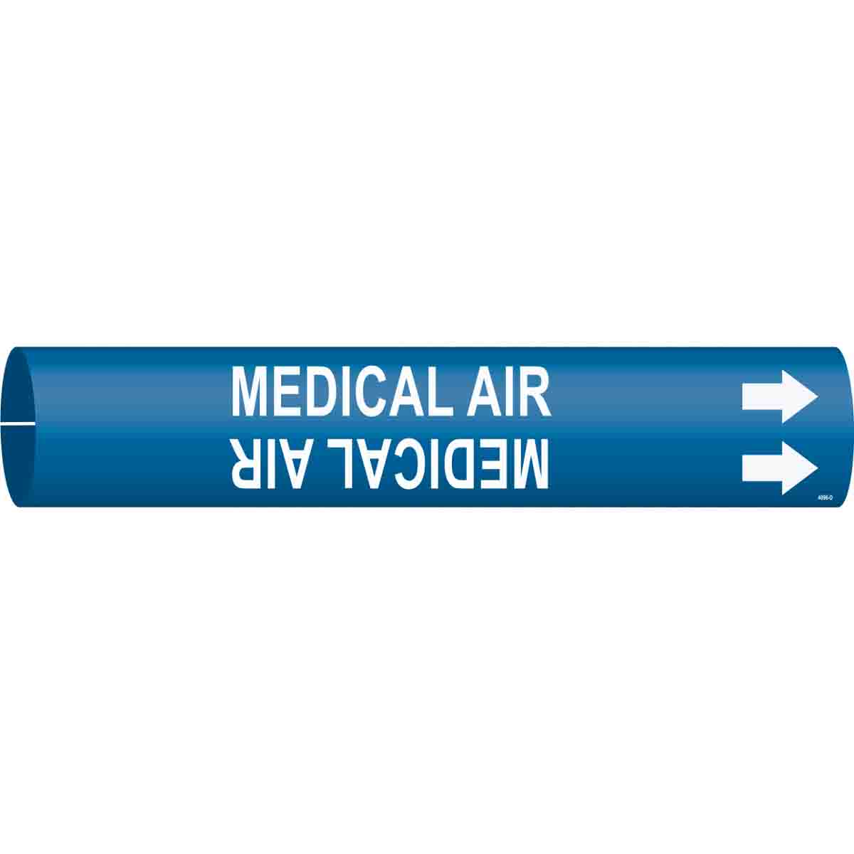 B915 4096-D WHT/BLU MEDICAL AIR