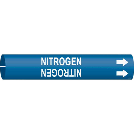 PIPEMARKER NITROGEN STYLE D BLUE/WHITE