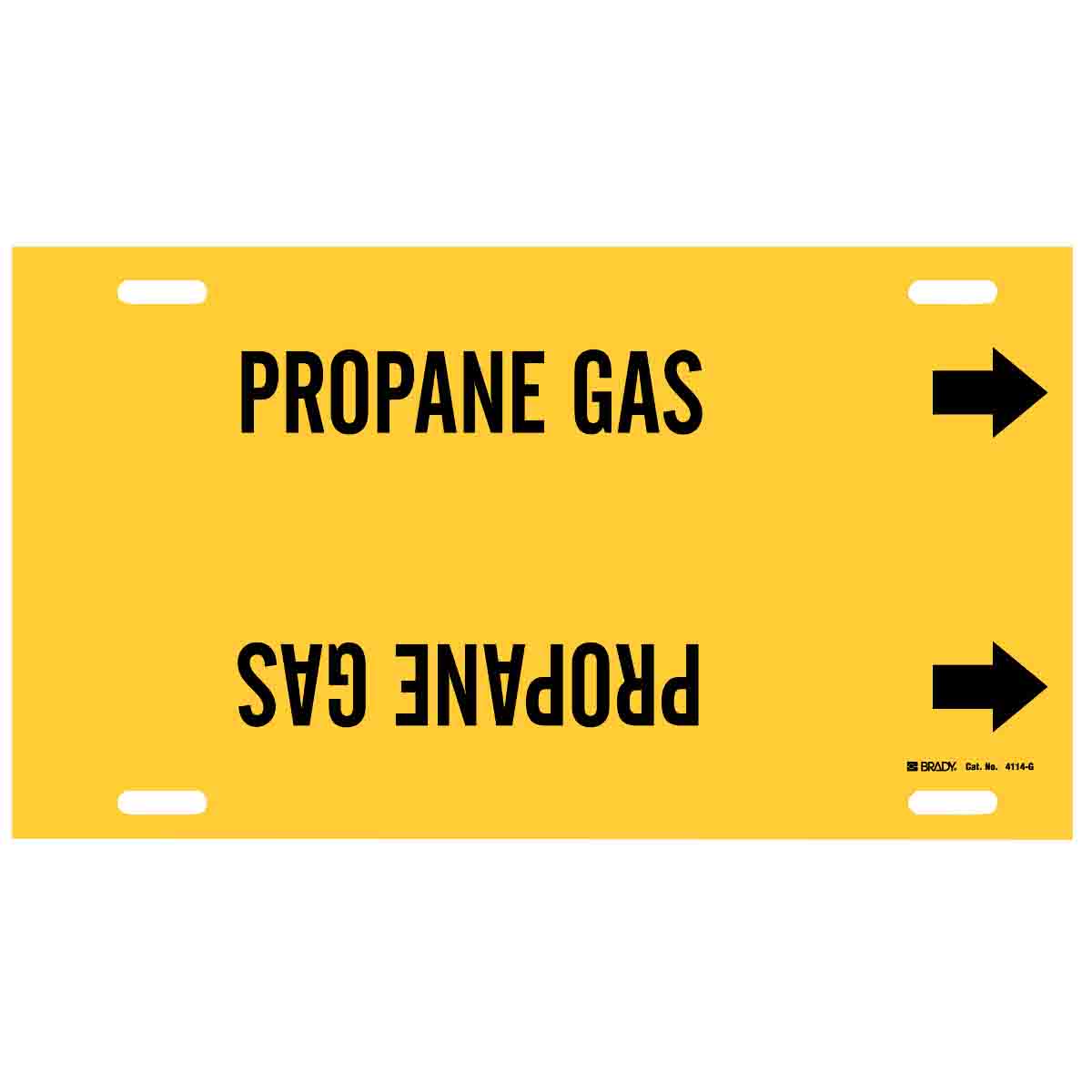 B915 STYLE G BLK/YEL PROPANE GAS