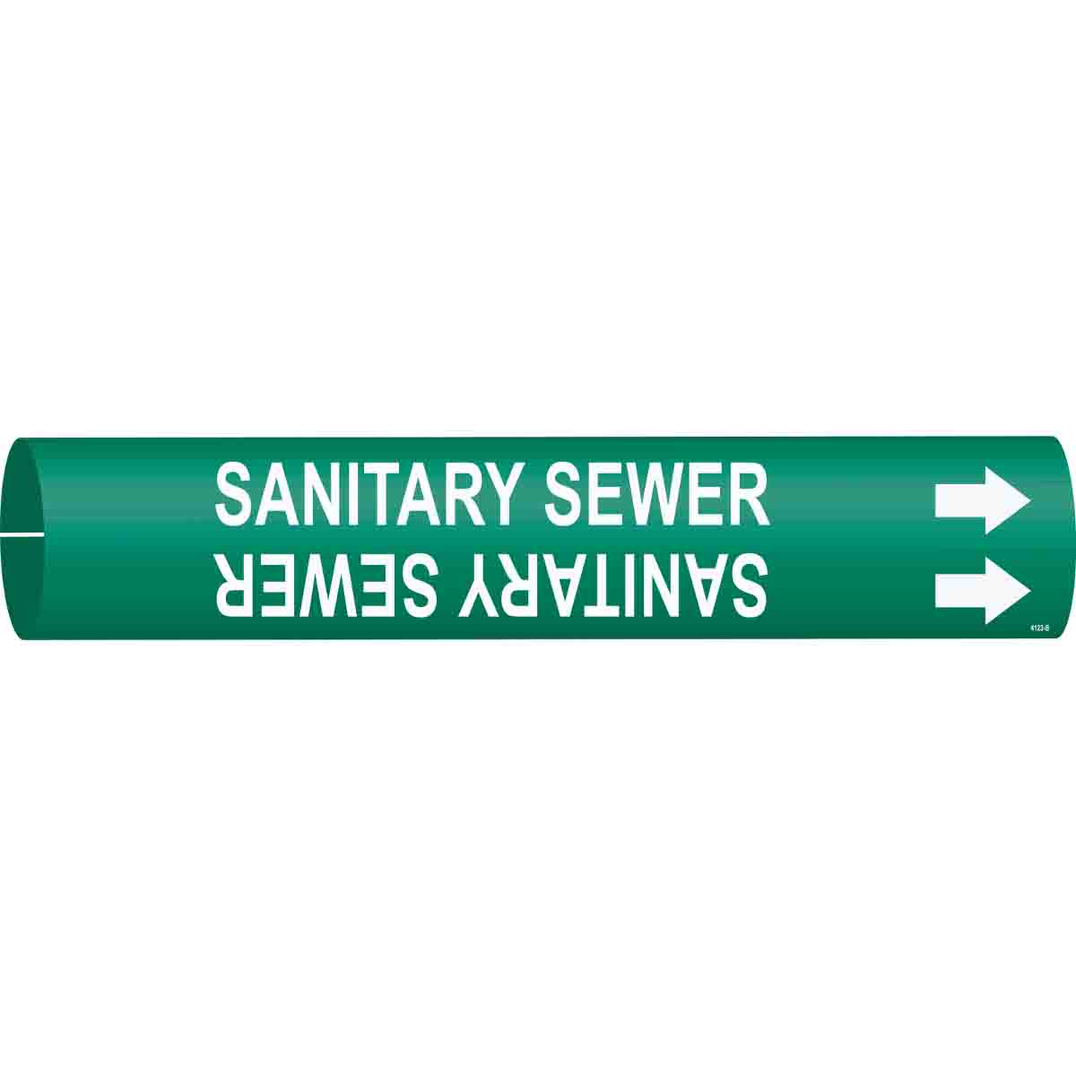 4123-B SANITARY SEWER GRN/STY B