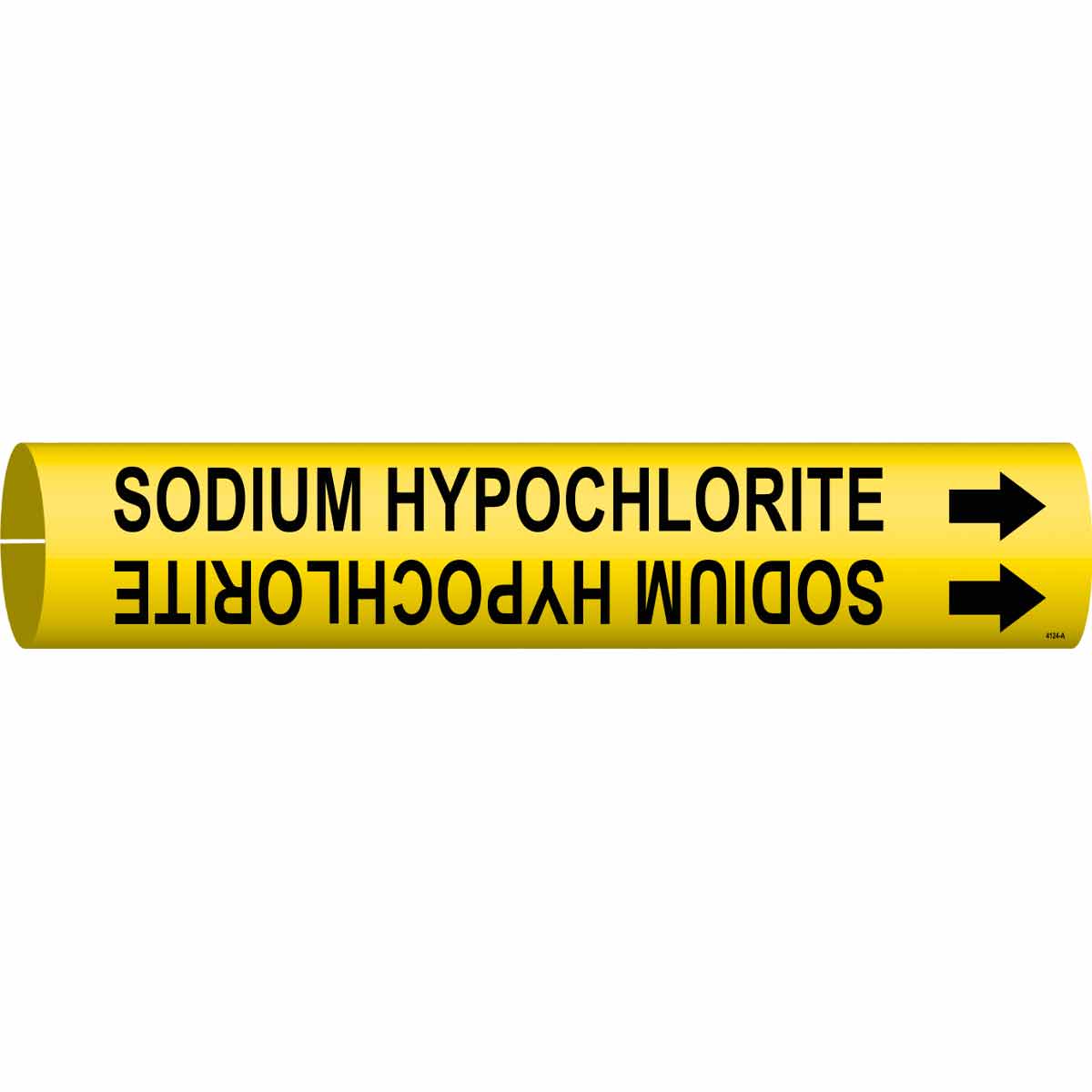 4124-A SODIUM HYPOCHLORITE/YEL/STY A