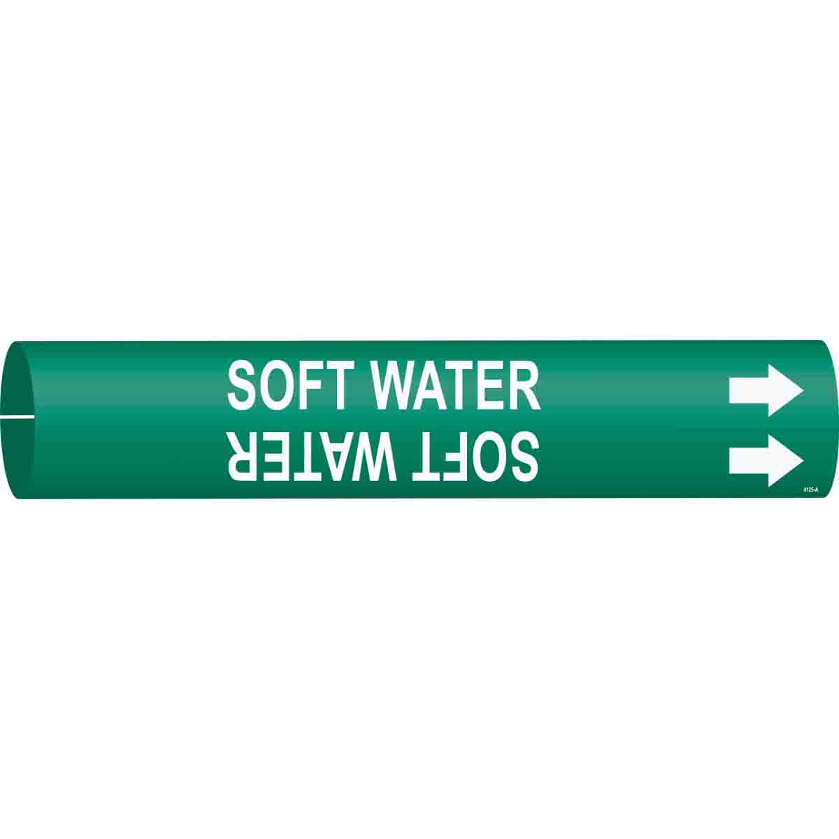 B915 STYLE A WHT/GRN SOFT WATER
