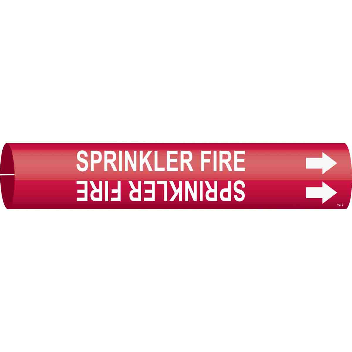 4127-D SPRINKLER FIRE/RED/STY D