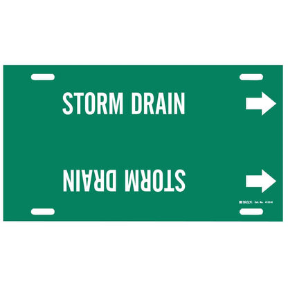 B915 STYLE H WHT/GRN STORM DRAIN