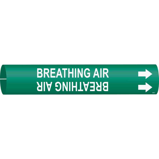 B915 PIPEMARKER SIZE C WHITE/GREEN