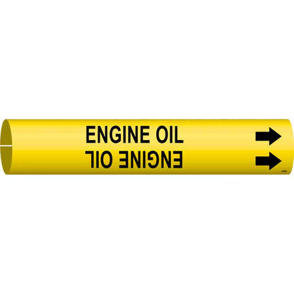 B915 SIZE B BLACK/YELLOW ENGINE OIL