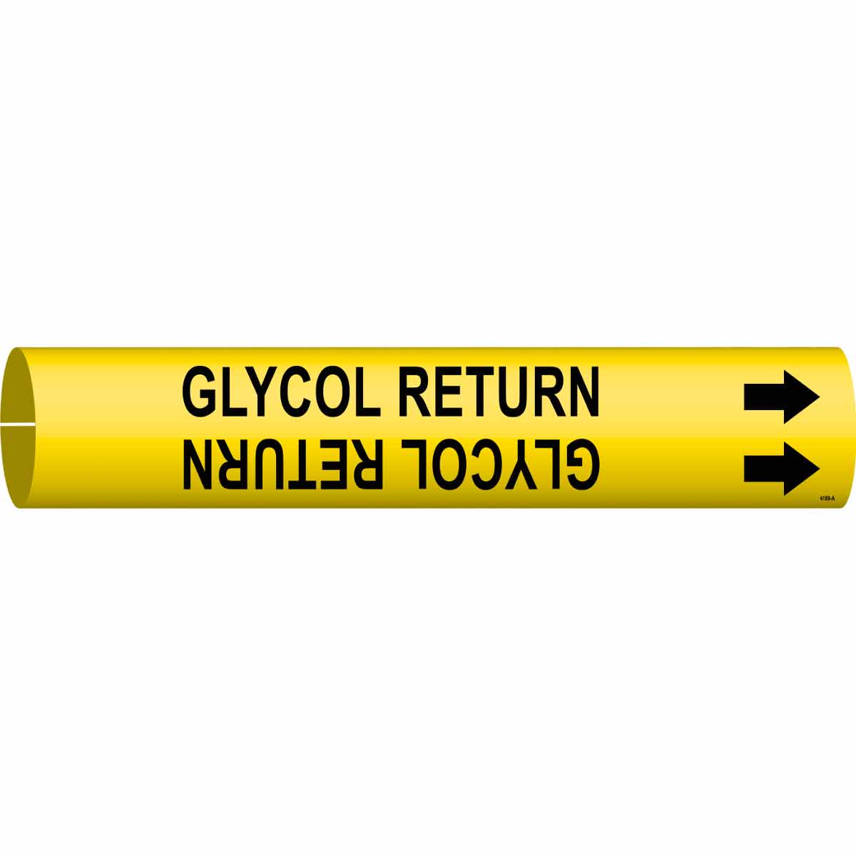 B915 STYLE A BLK/YEL GLYCOL RETURN