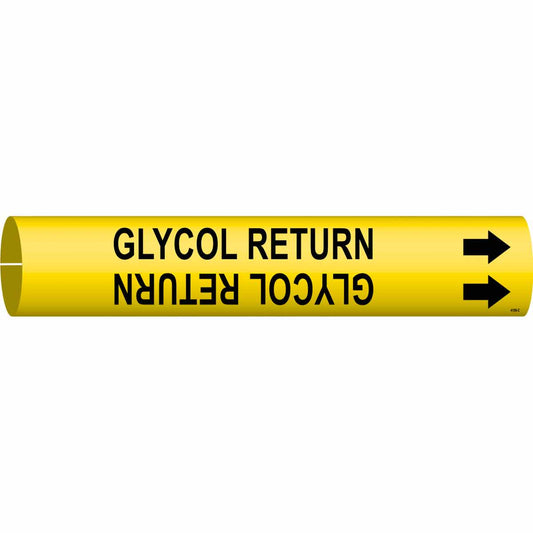 B915 STYLE C BLK/YEL GLYCOL RETURN