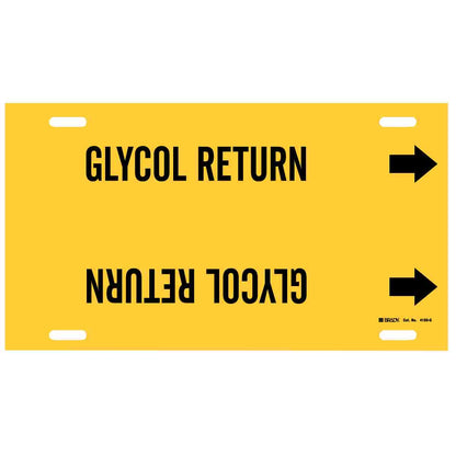 B915 STYLE G BLK/YEL GLYCOL RETURN