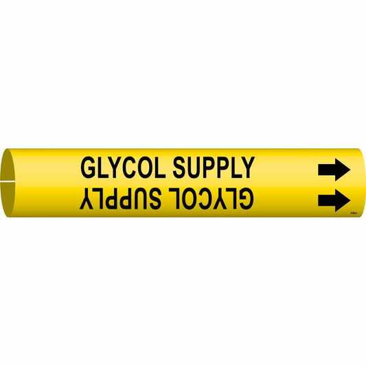 B915 STYLE A BLK/YEL GLYCOL SUPPLY