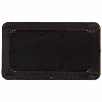 Blank Valve Tags 2.2in H x 3.7in W BK