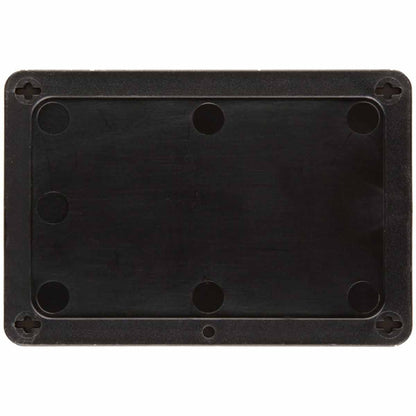 Blank Valve Tags 3.2in H x 4.7in W BK