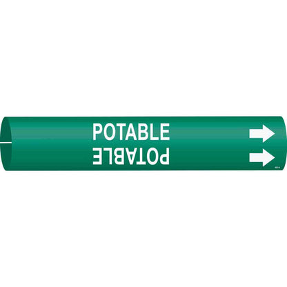 B915 SIZE A WHT/GRN POTABLE