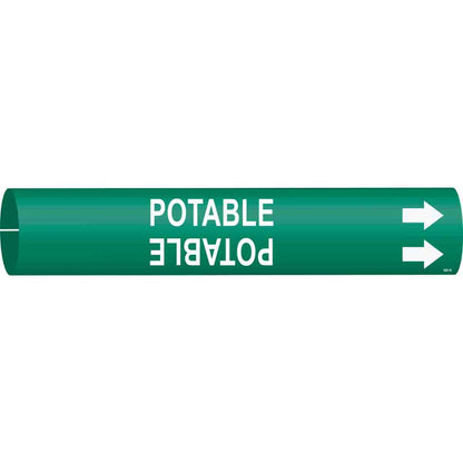 B915 SIZE B WHT/GRN POTABLE