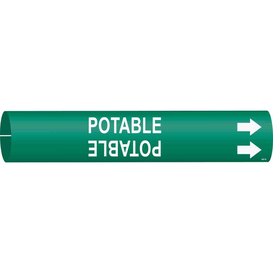 B915 SIZE B WHT/GRN POTABLE
