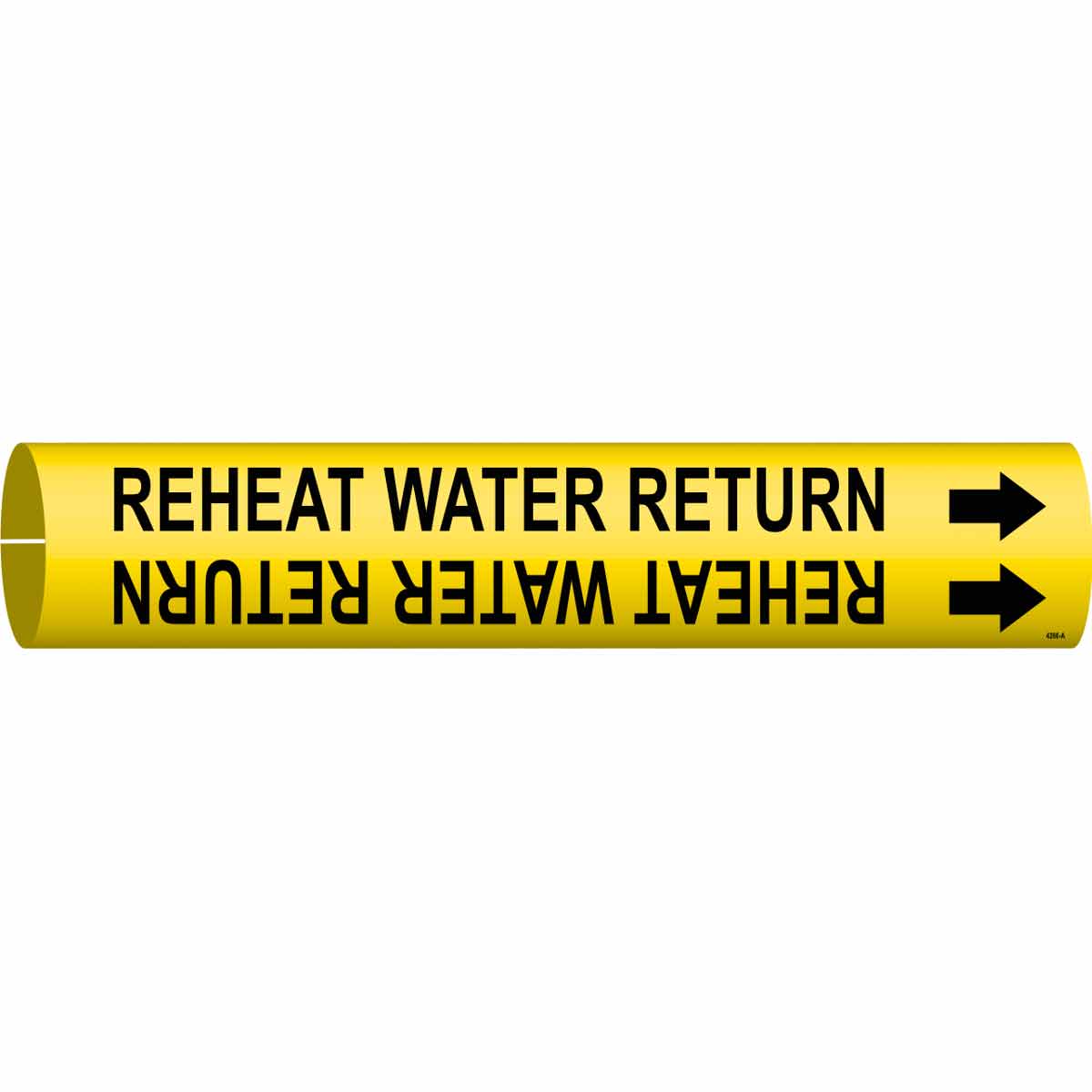 B915 STYLE A BLK/YEL REHEAT WATER RETURN