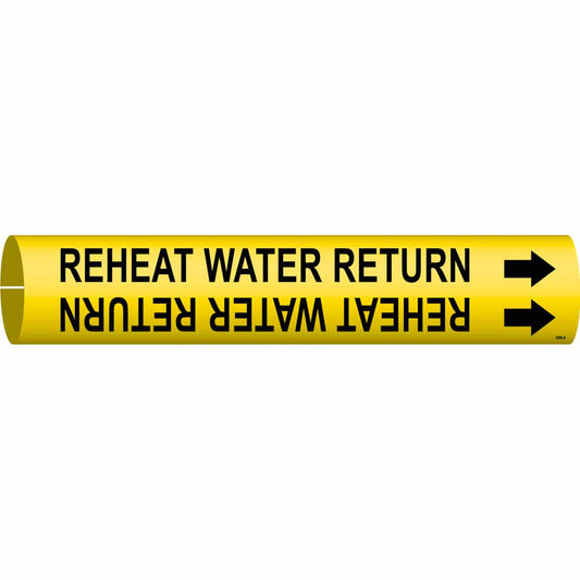 B915 STYLE A BLK/YEL REHEAT WATER RETURN