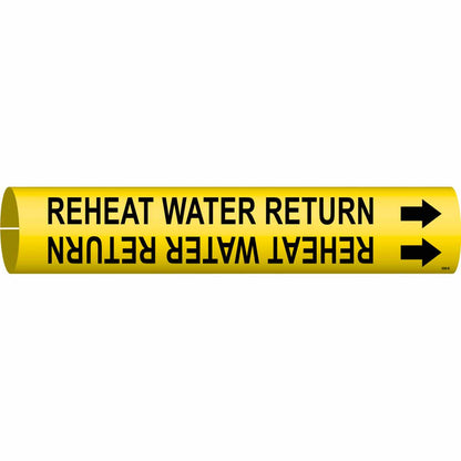 B915 STYLE B BLK/YEL REHEAT WATER RETURN