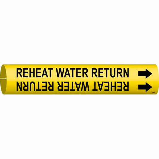 B915 STYLE B BLK/YEL REHEAT WATER RETURN