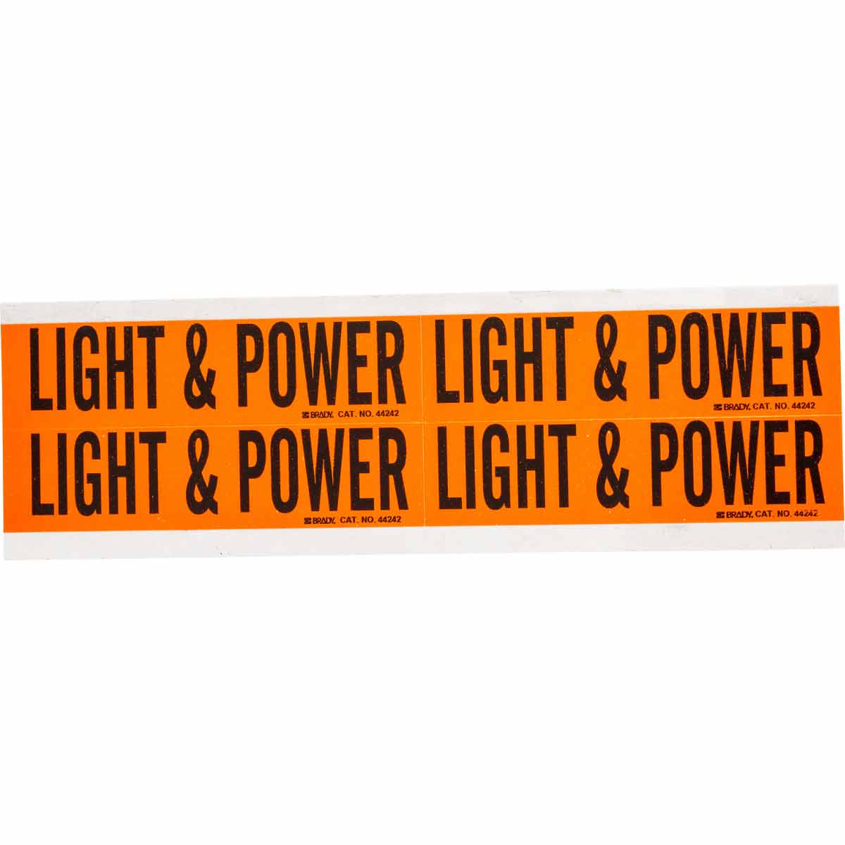 Lbl STYLE B BK on OR LIGHT & POWER 4/CD