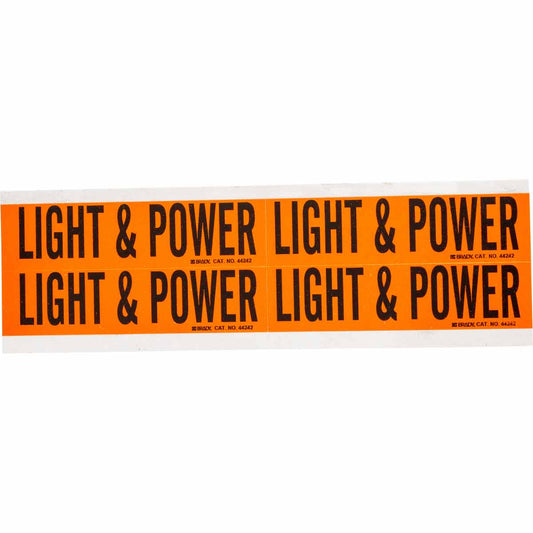 Lbl STYLE B BK on OR LIGHT & POWER 4/CD