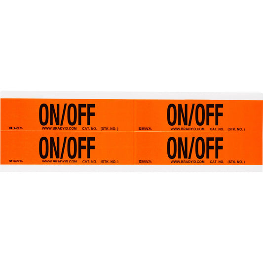 Label STYLE B BK on OR ON/ OFF 4/CD