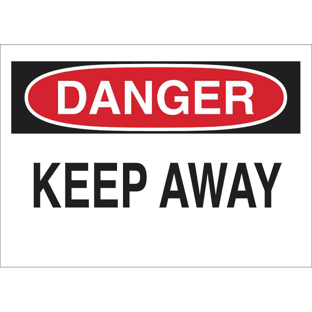 B302-10X14-WK-O-DAN-KEEP AWAY