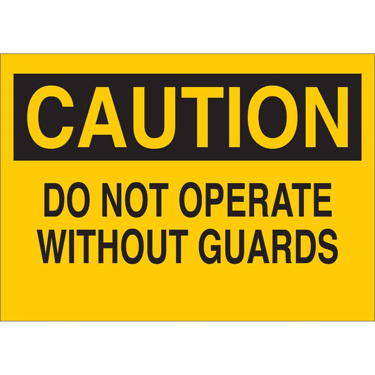 B302 7X10 BLK/YEL, GUARDS, EA