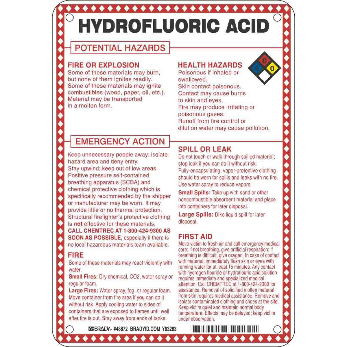 B120,10X7,HYDROFLUORIC ACID