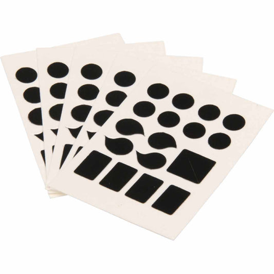 QA 5050 Series B302 2" Lbl ASSTD BK 10PK