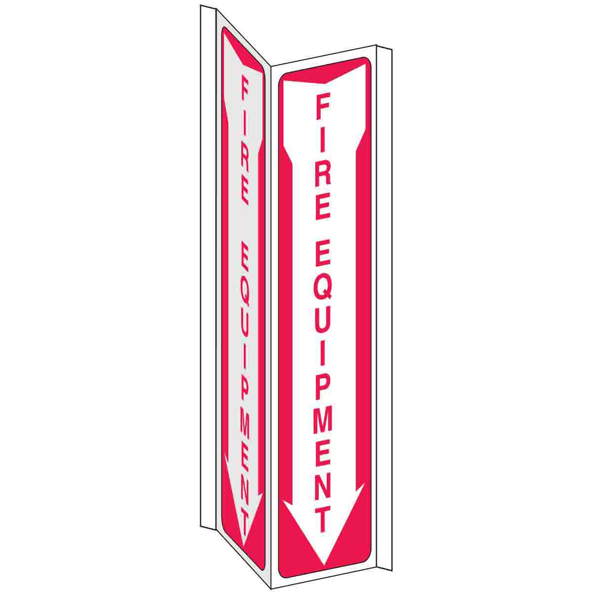 Fire Equipment Sign, 18