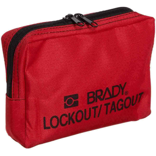 LOCKOUT BELT POUCH, RED 5"X7"