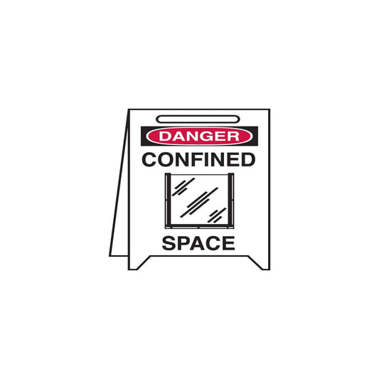 FLR STND, CONF. SPACE/20X12,BLK/RED/WHT