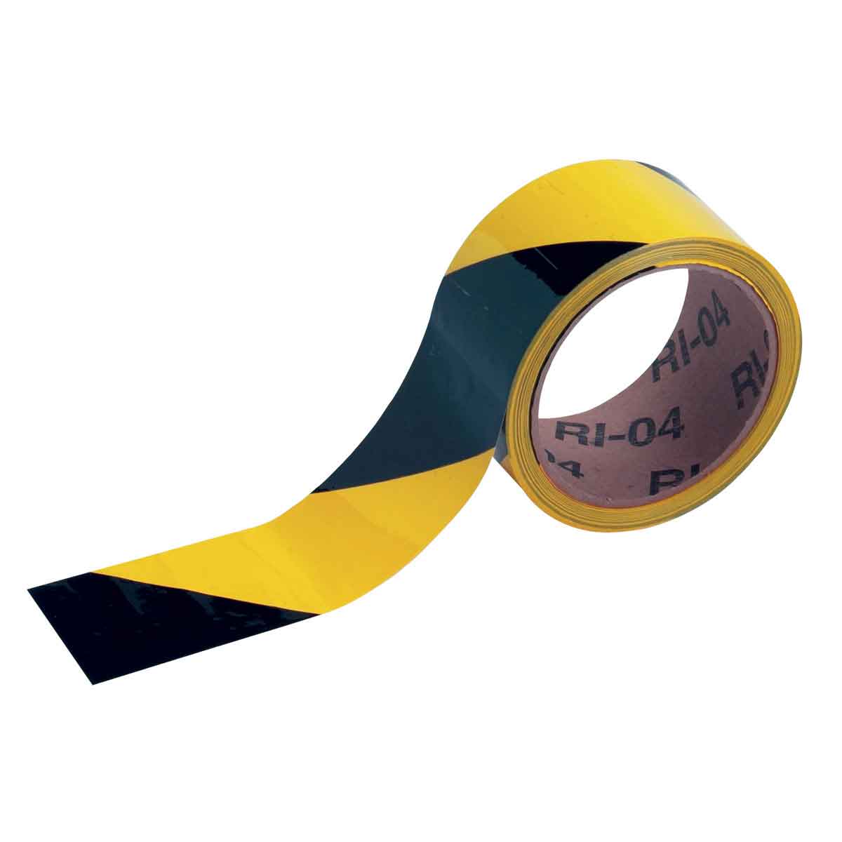 BLK-YELL STRIPES 2" X 18 YD WARN TAPE