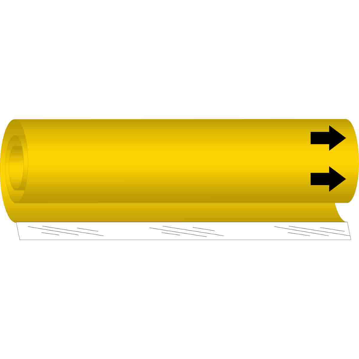 B689 5603-I BLK/YEL BLANK STYLE I