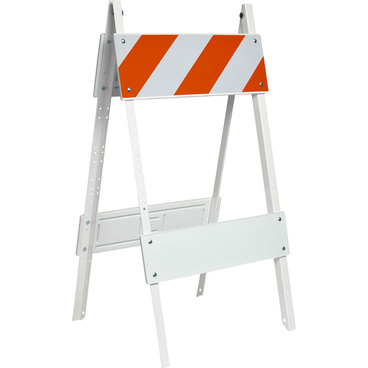 DBL SIDE METAL TYPE1, BARRICADE,OR/WT