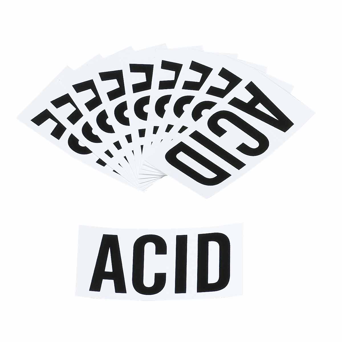 HAZARD SYMBOLS FOR HAZCOM PANEL,2",ACID