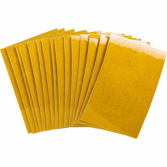 1 in Plastic N&L Yellow (Blank) 25/PK