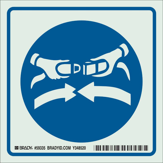 B324 IMO LBL 6X6 BLU/PHOTOLUM