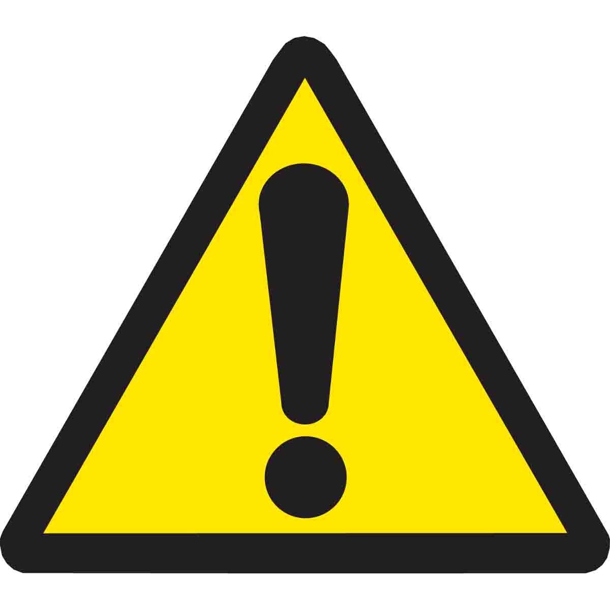 WARNING HAZ AREA LABEL 0.5x 0.5
