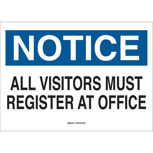 B302-7X10-WK-O-NOT-ALL VISITORS MUST RE