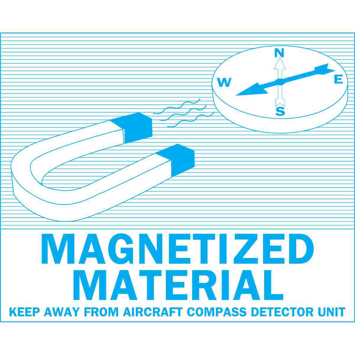 HAZARDOUS MATL CONTAINER SHIPPING LABELS