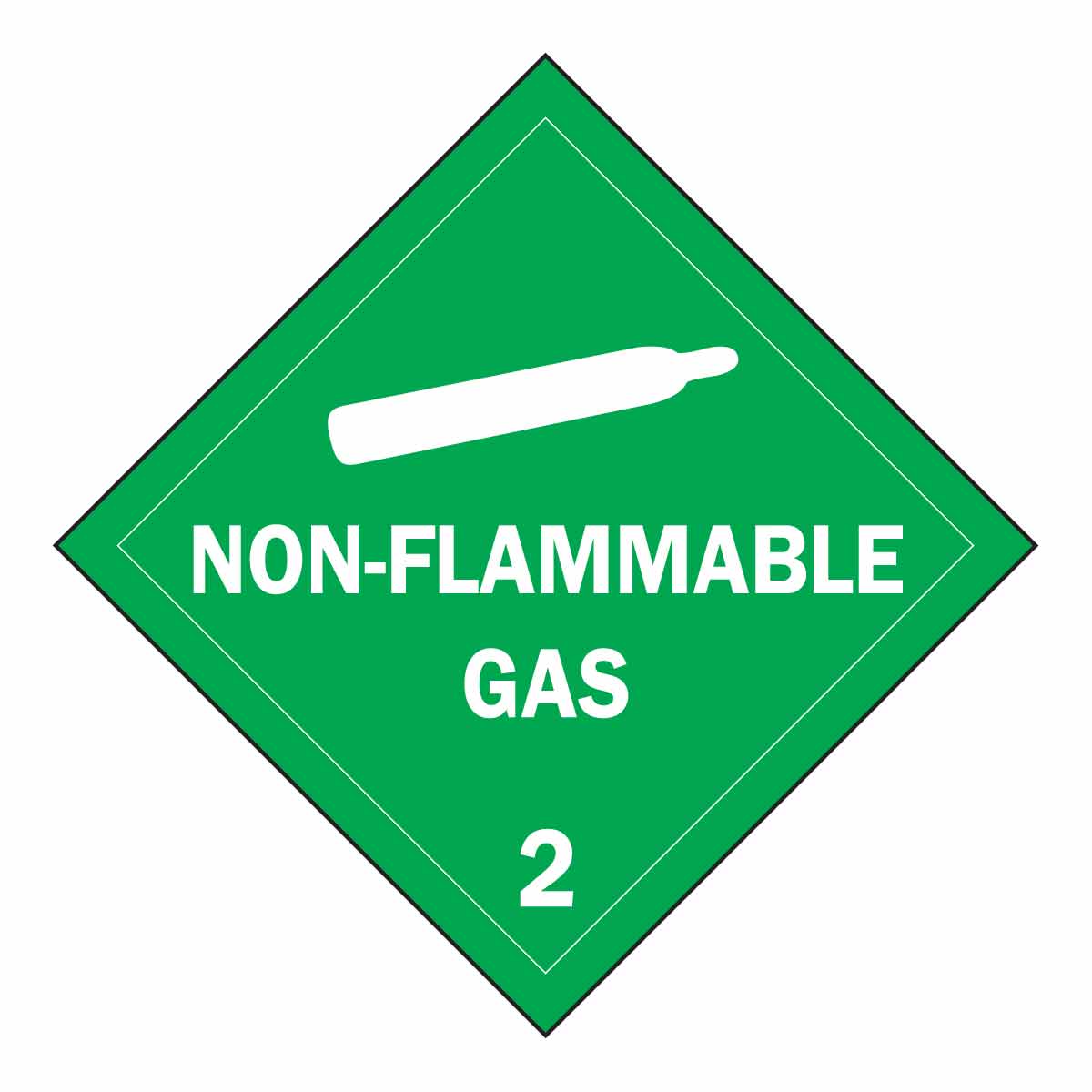 B120,10.75X10.75,WHT/GRN,NON-FLAMMABLE