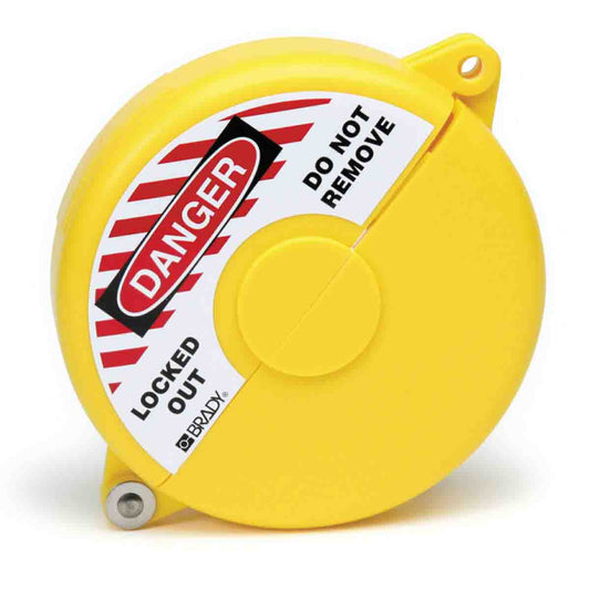 GATE VALVE LOCKOUTS GVLO 5-6.5 YELLOW