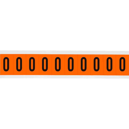 1 in Vinyl N&L Black on Orange 0 10/PK