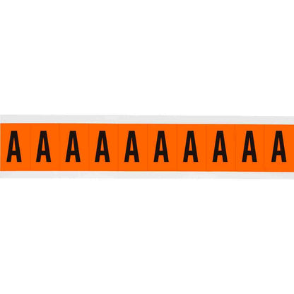 1 in Vinyl N&L Black on Orange A 10/PK