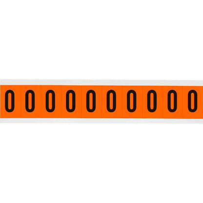 1 in Vinyl N&L Black on Orange O 10/PK